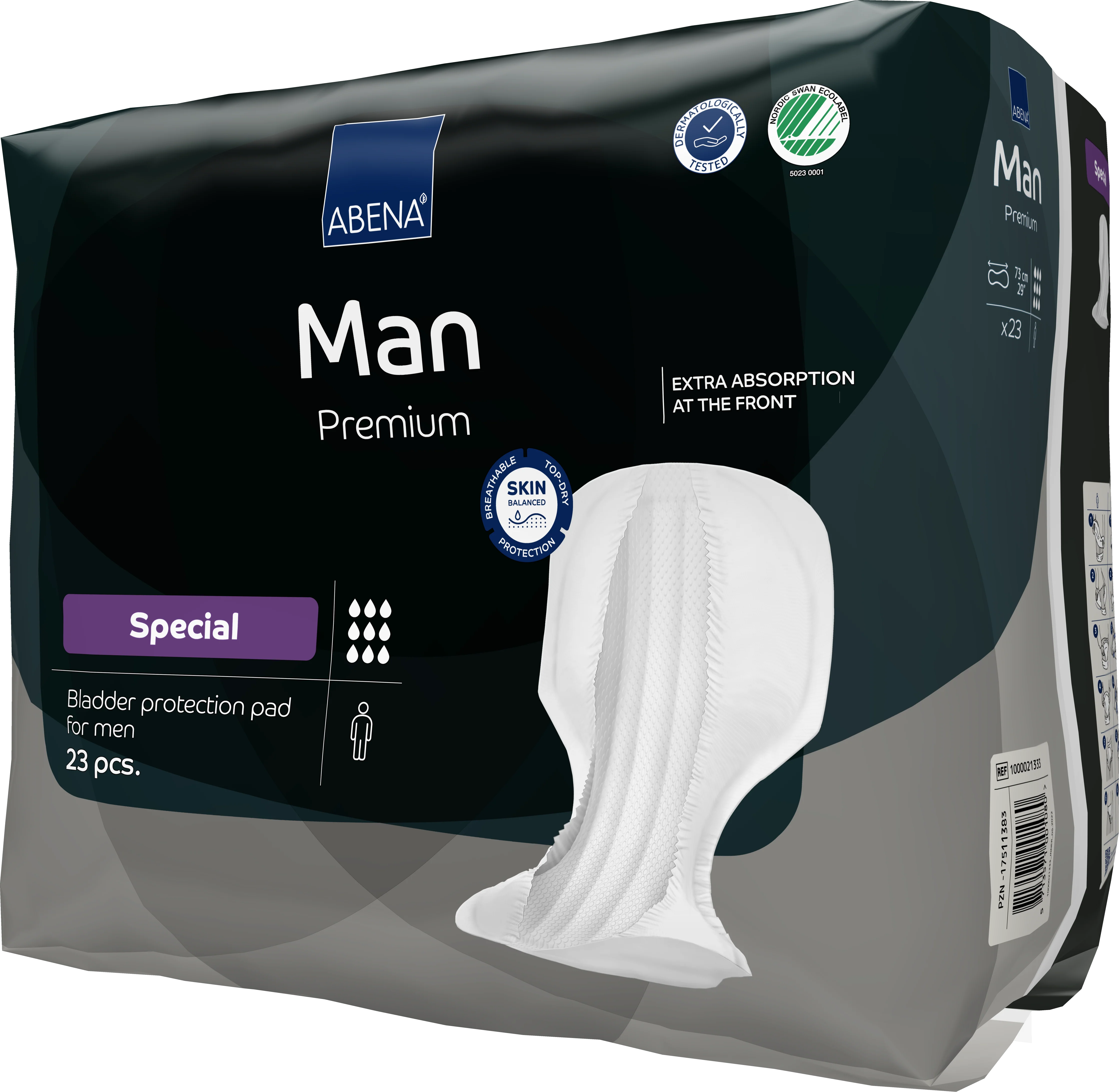 Abena Man Special Premium Bladder Control Pad, One Size Fits Most - Image 4