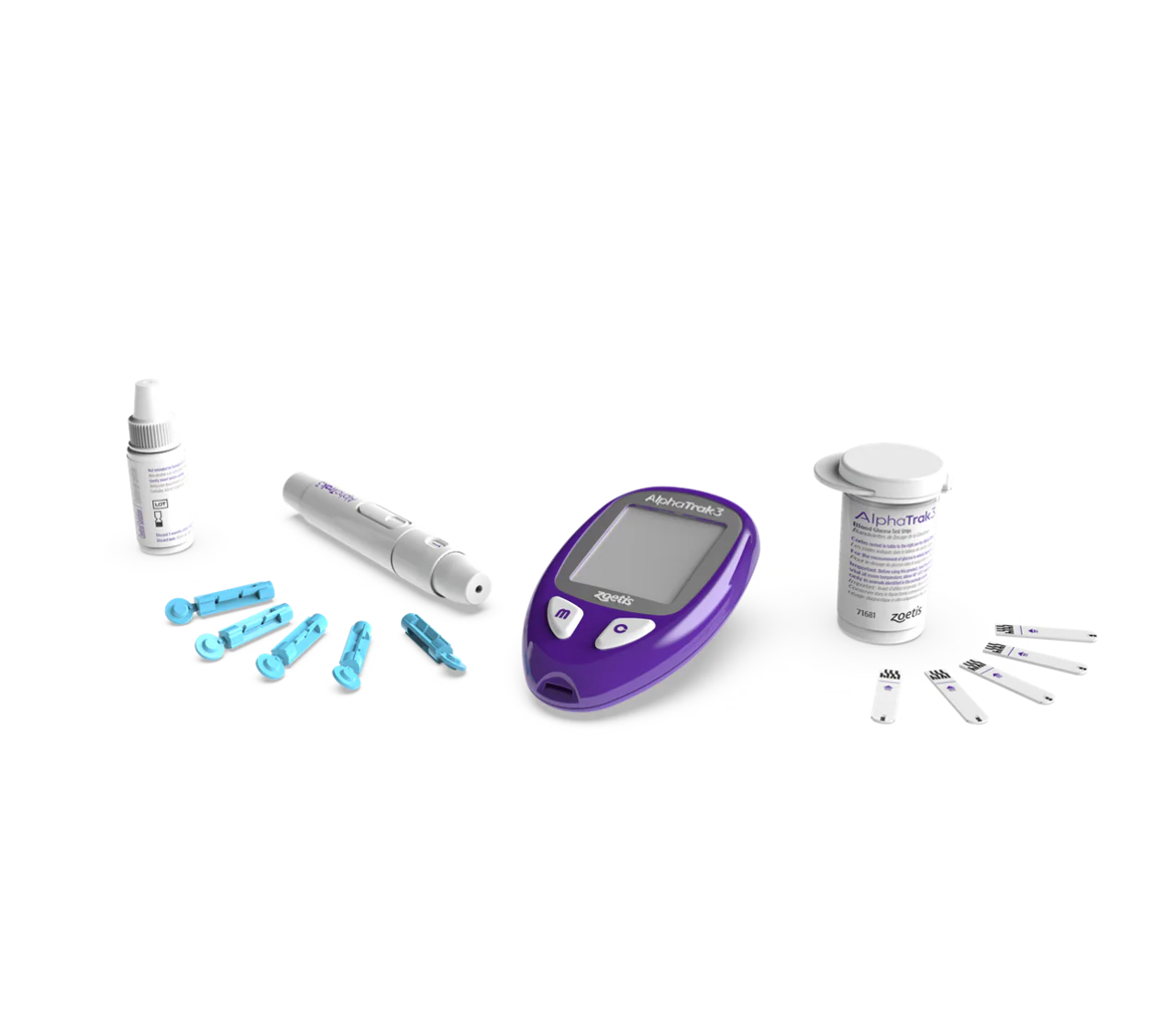 ALPHATRAK 3 Blood Glucose Monitoring Kit - Image 2