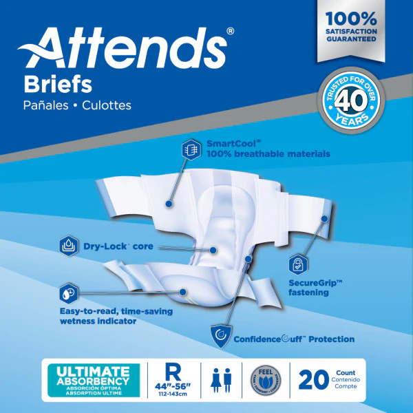 Attends Briefs, Ultimate Absorbency - Image 14