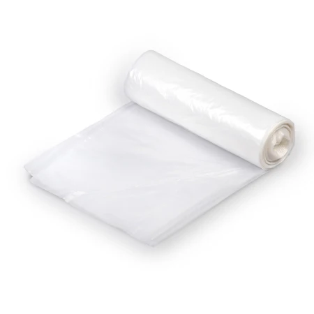 Colonial Bag HCR40XC Trash Bag Extra Heavy Duty 33 gal. Clear HDPE 16 Mic. 33 X 40 Inch X-Seal Bottom Twist Tie Coreless Roll. Case of 250