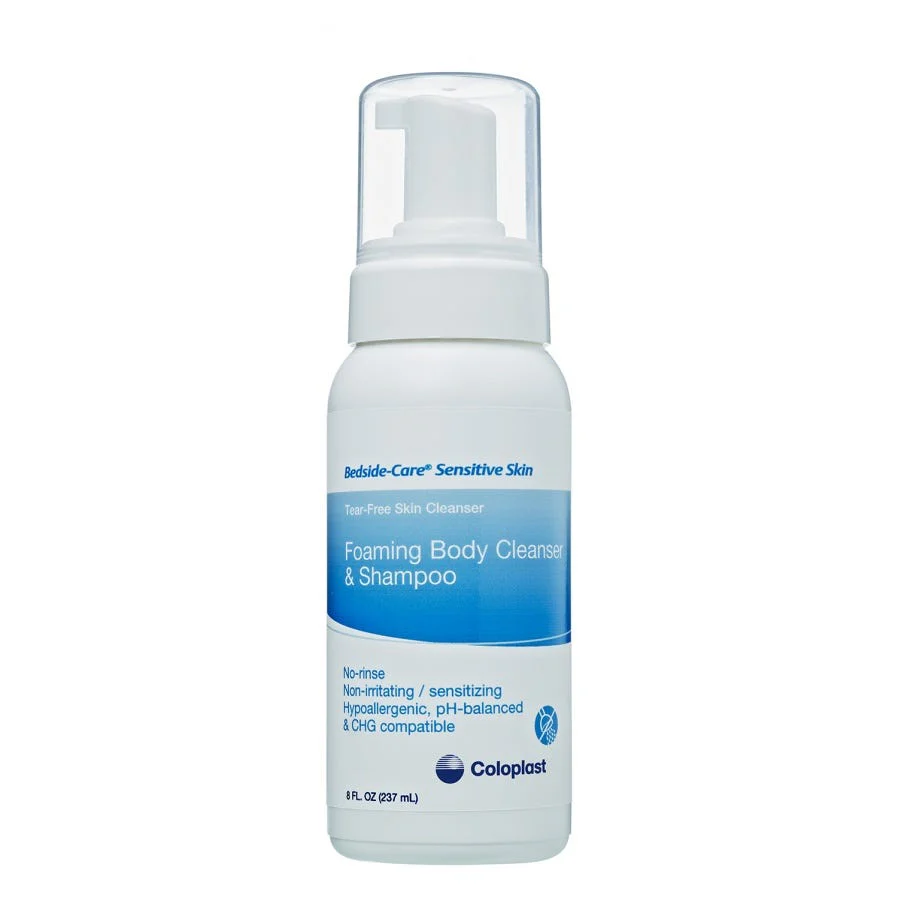 Coloplast Bedside-Care Sensitive Skin Foam: 8 fl oz/237 mL, 1 Count