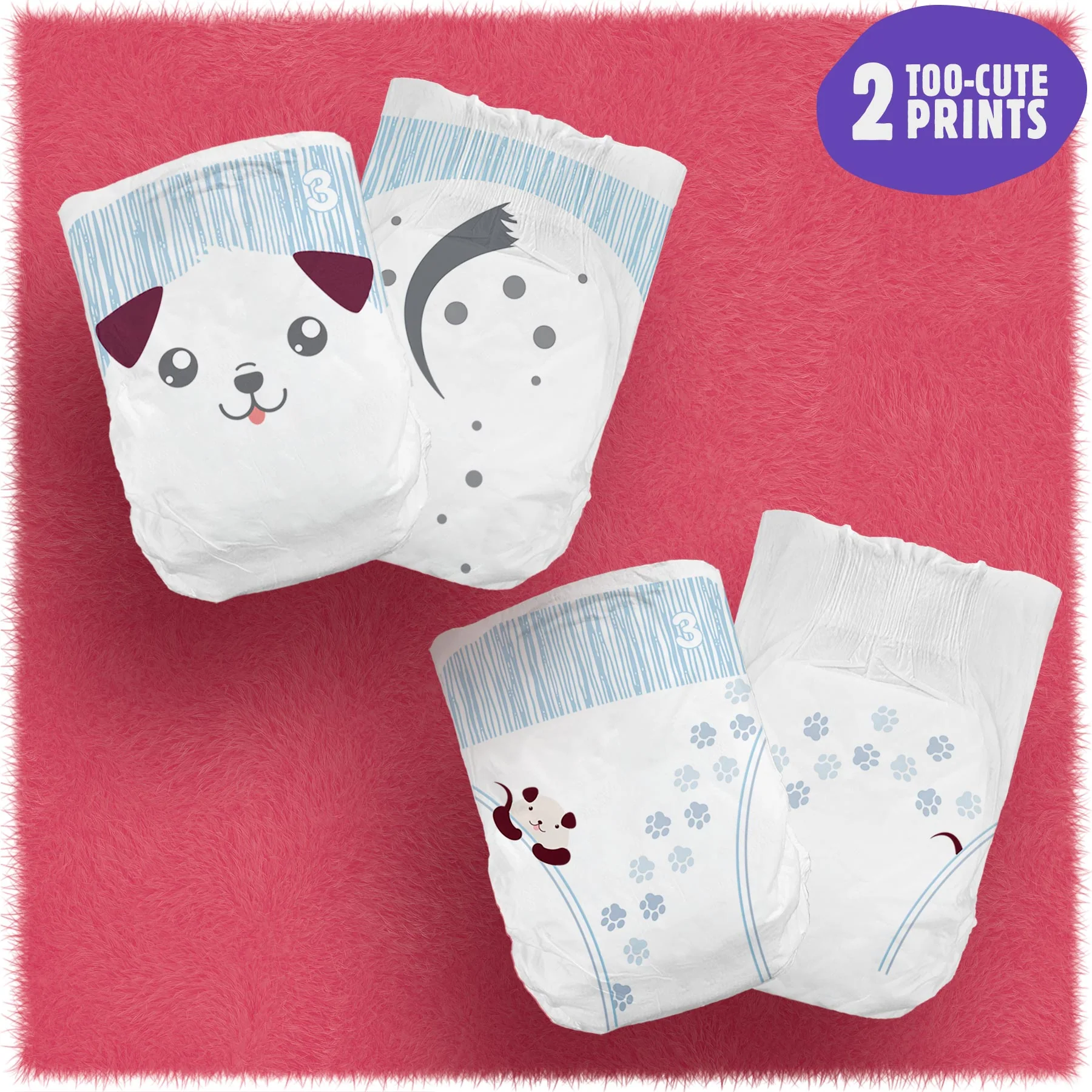 Cuties Complete Care Diapers, Skin Smart, Absorbent, Hypoallergenic, Flexible and Secure Tabs, Comes in Multiple Sizes - Image 73