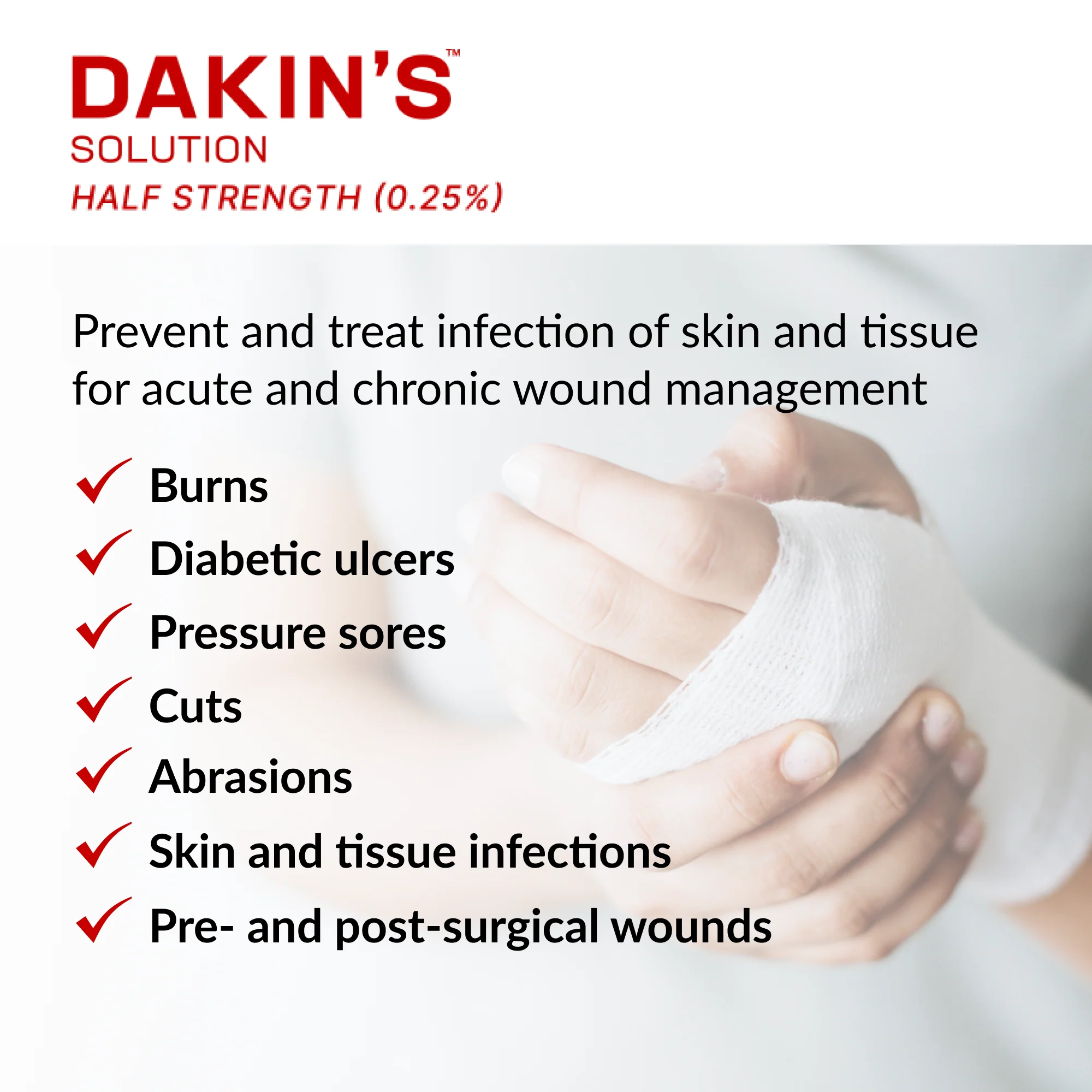 Dakin's Solution Sodium Hypochlorite Wound Cleanser - Image 15