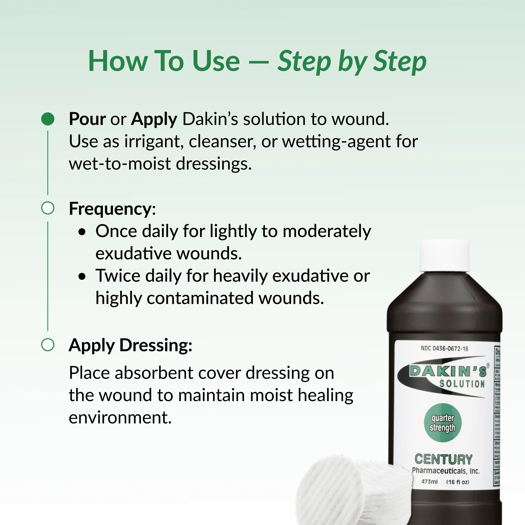 Dakin's Solution Sodium Hypochlorite Wound Cleanser - Image 23