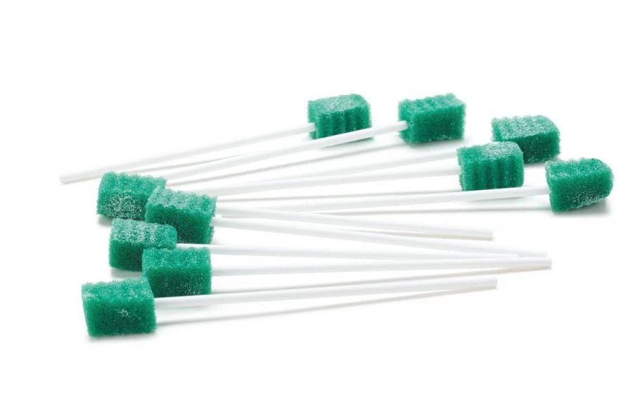 DenTips Oral Swabsticks Green -Pack of 10
