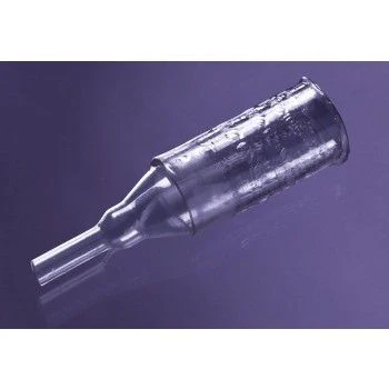 Hollister Extended Wear Self-Adhesive Male External Catheter Medium, 26 to 30mm L, Purple, Box of 30