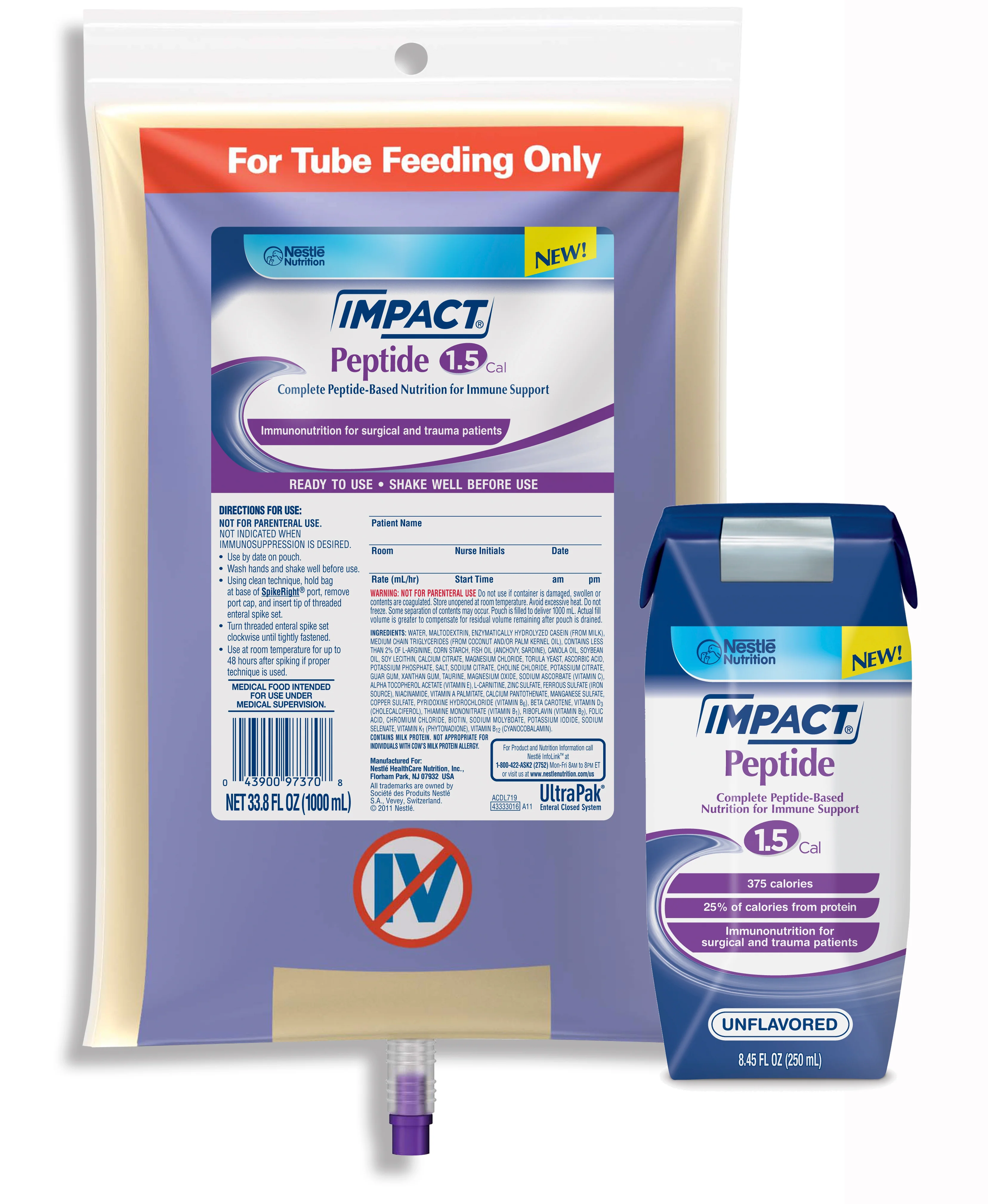Impact 4390097371 Nutrition Liquid, 1 Each