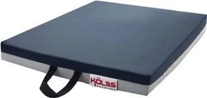 K2 Health Products General Use Gel Wheelchair Seat Cushion 18" L x 16" x 2" H, LeakProof Bladder, Premium Foam, 1 Count