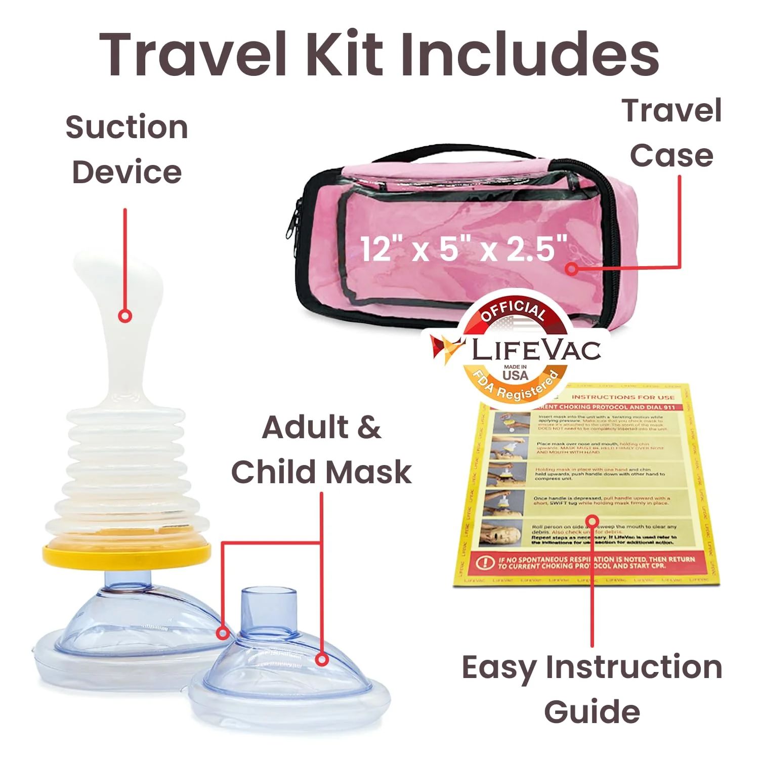 LifeVac Airway Clearance Travel Kit - Image 5