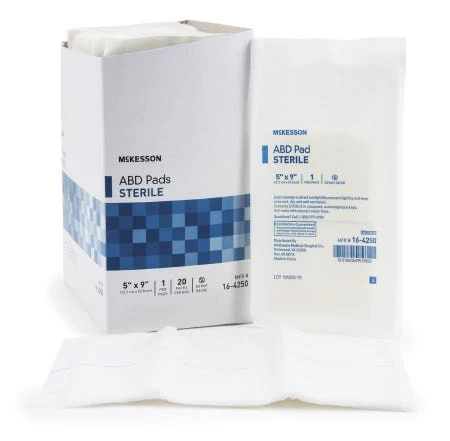 McKesson 164250 Abdominal Pad, 1 Each