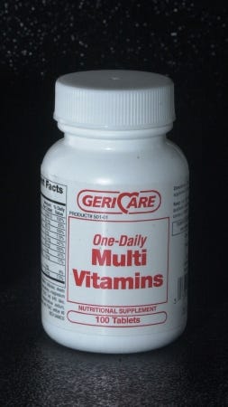 McKesson Multivitamin Supplement Tablet 100 per Bottle