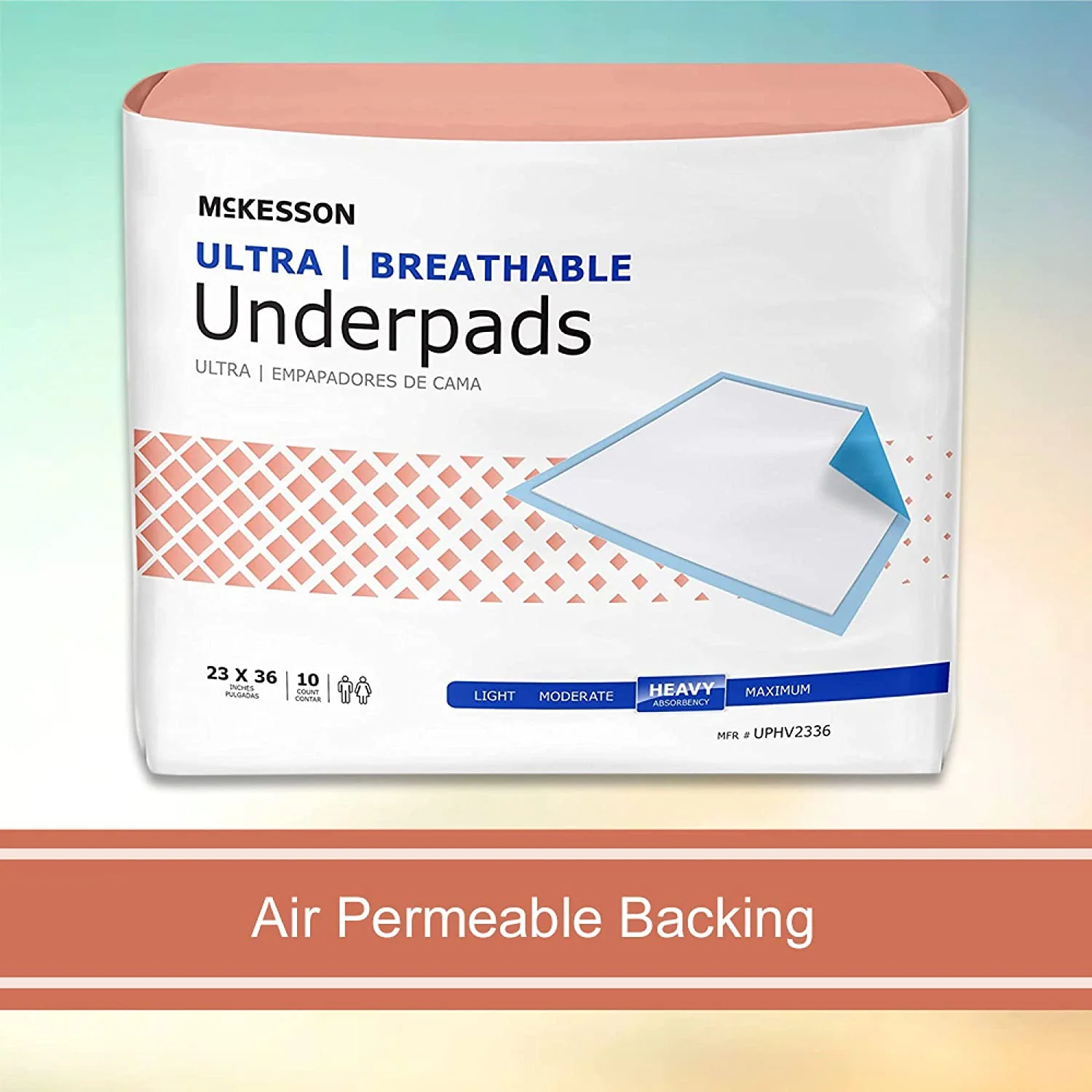 McKesson Ultra Breathable Low Air Loss Underpad - Image 3