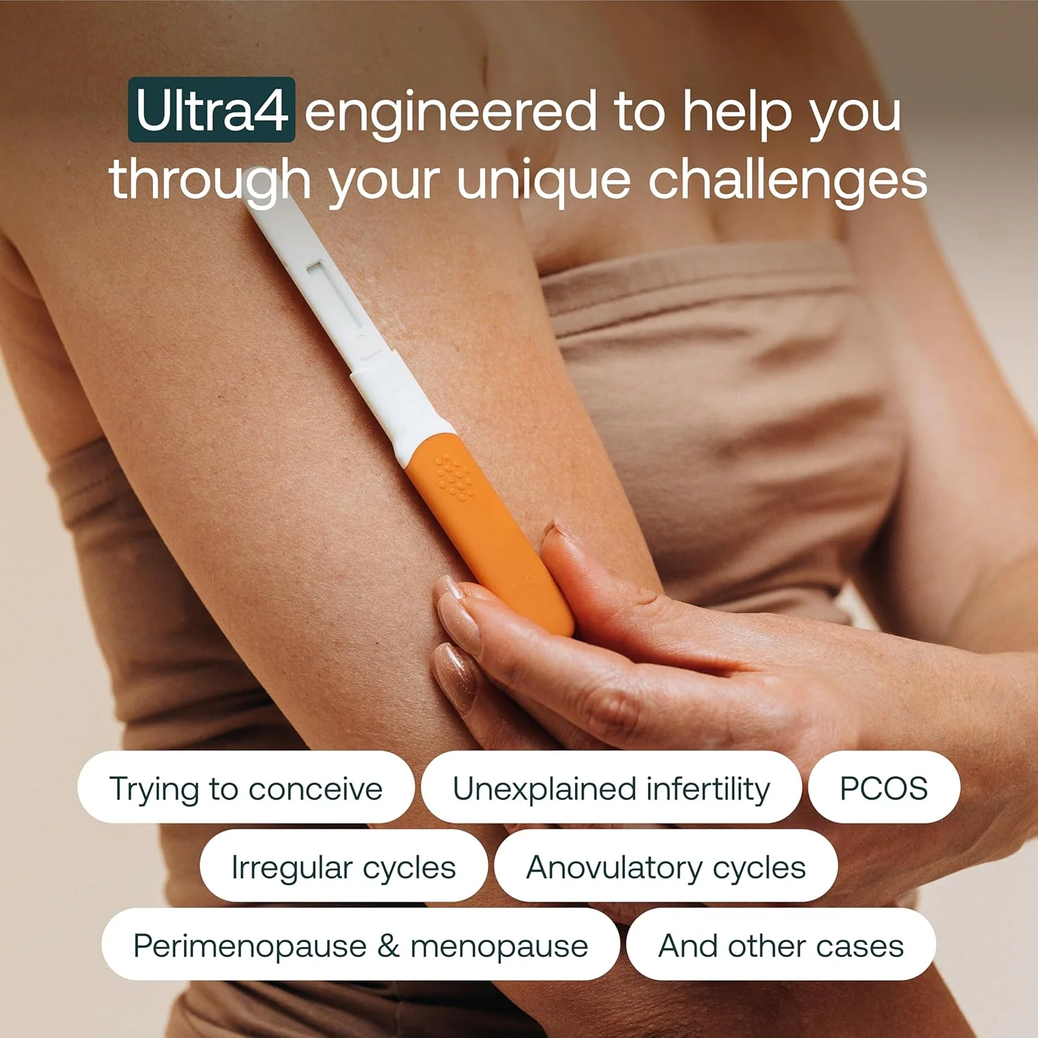 Mira Ultra4 Wands, Track 4 Key Fertility Hormones LH, PdG, E3G, and FSH for Family Planning & Pregnancy, Use at Home with The Mira Fertility Monitor Kit + App, 20 Ovulation Test Strips - Image 6