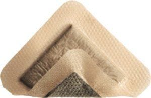 Molnlycke Mepilex 395390 Foam Dressing with Silver Border Ag 4 X 4 Inch Square Sterile. Box of 5 - Image 2