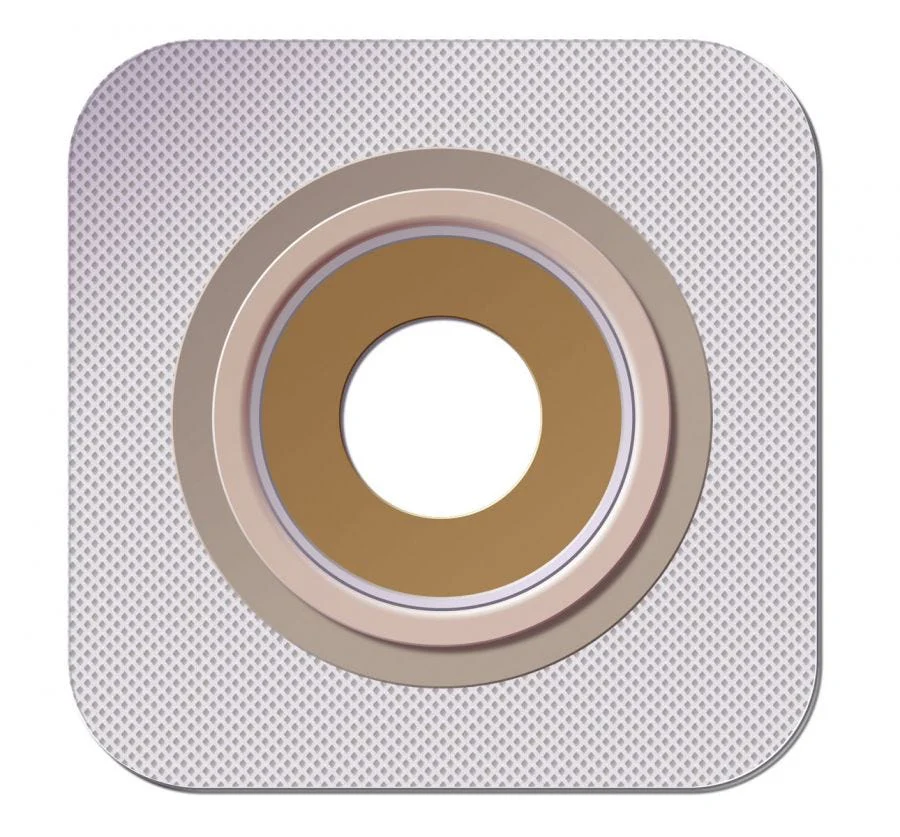 Natura Durahesive extended wear Skin Barriers 1 3/4 Inch Flange, 7/8 to 1 1/4 Inch Mold-to-fit, Box of 10