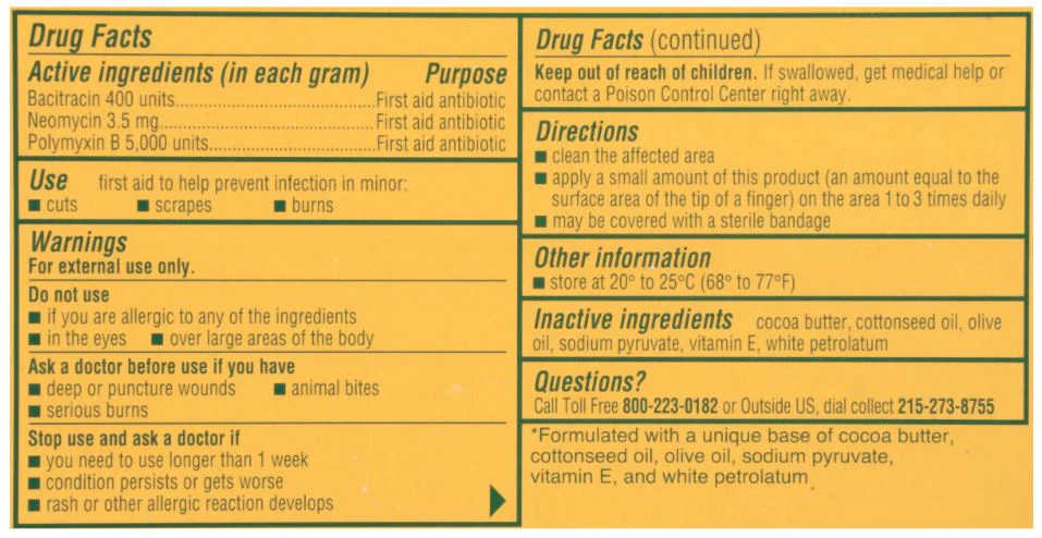 Neosporin 00312547237697 First Aid Antibiotic. Box of 144