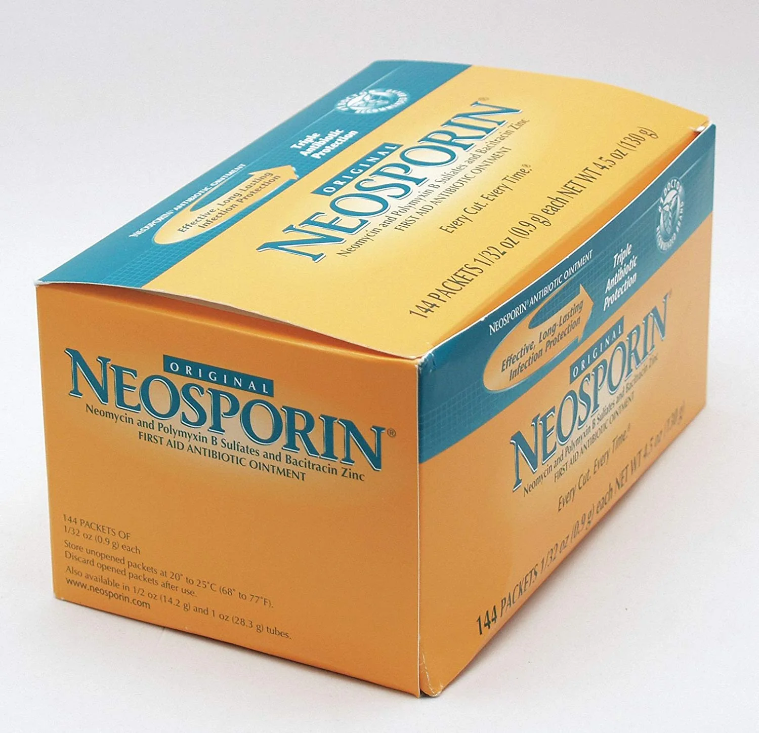 Neosporin 00312547237697 First Aid Antibiotic. Box of 144 - Image 3
