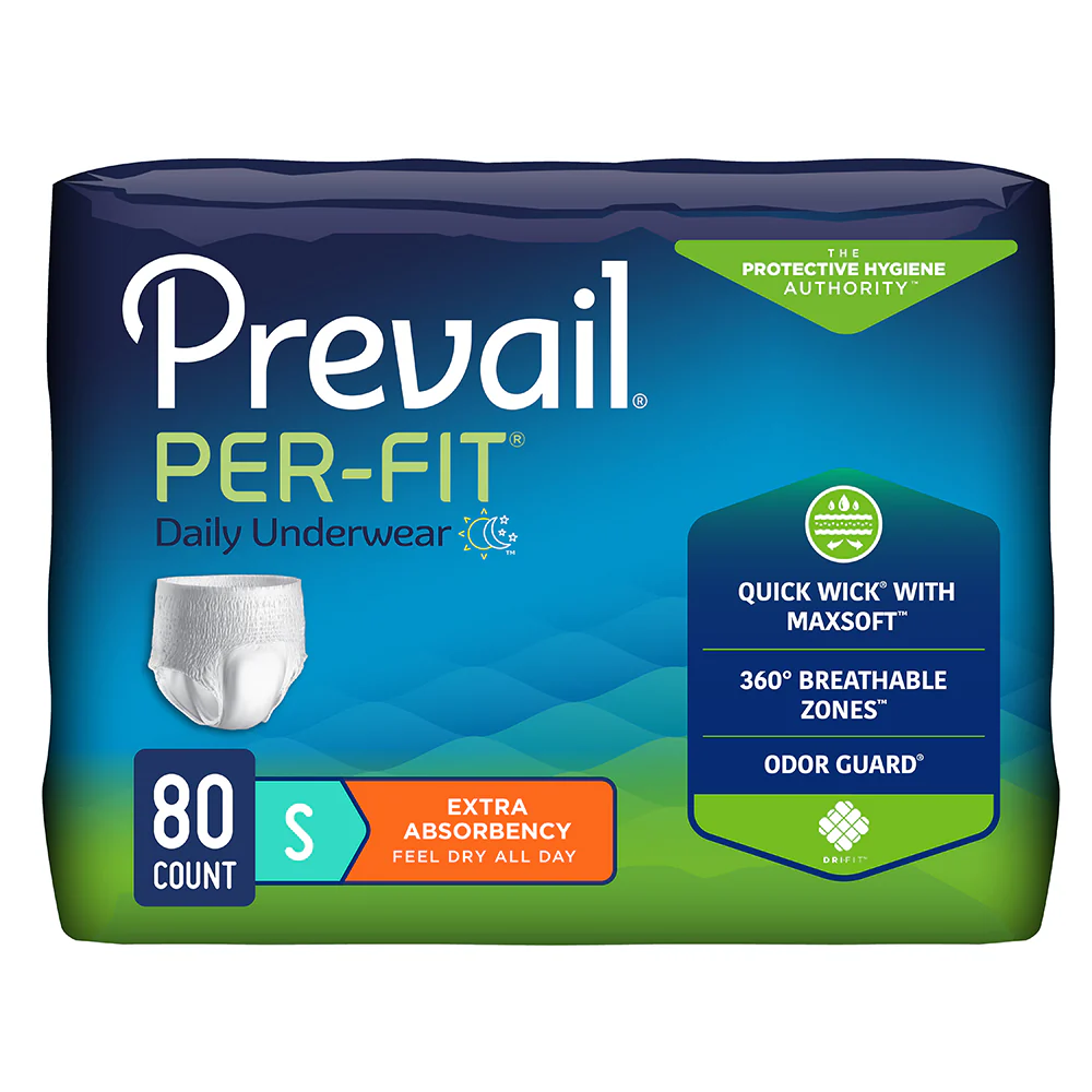 Prevail Per-Fit Unisex Daily Underwear, Extra Absorbency, Pull On with Tear Away Seams - Image 8