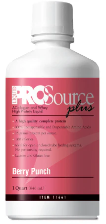 ProSource Plus Protein Supplement Berry Punch 32 oz Bottle Ready to Use - 1 Each