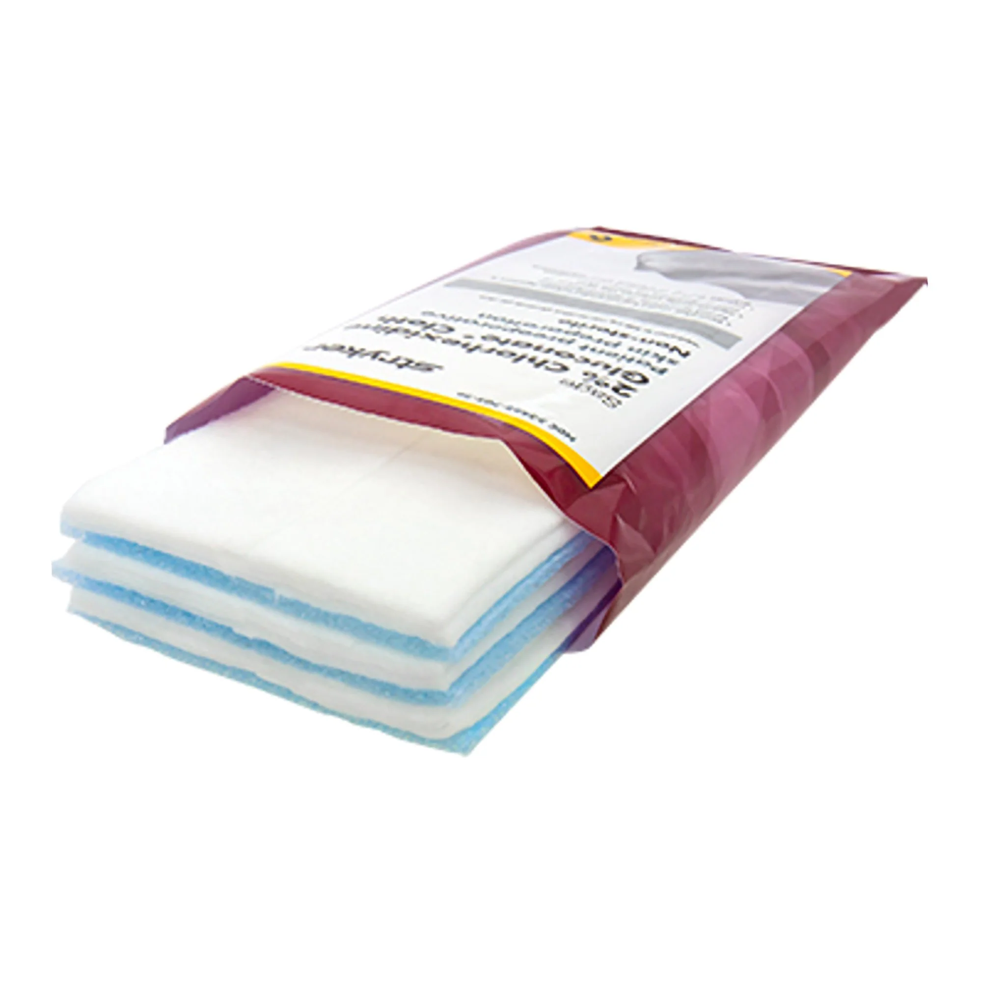 Sage Skin Prep Wipe, 2% Strength CHG (Chlorhexidine Gluconate) NonSterile, Soft Pack, 6 per Pack - Image 5