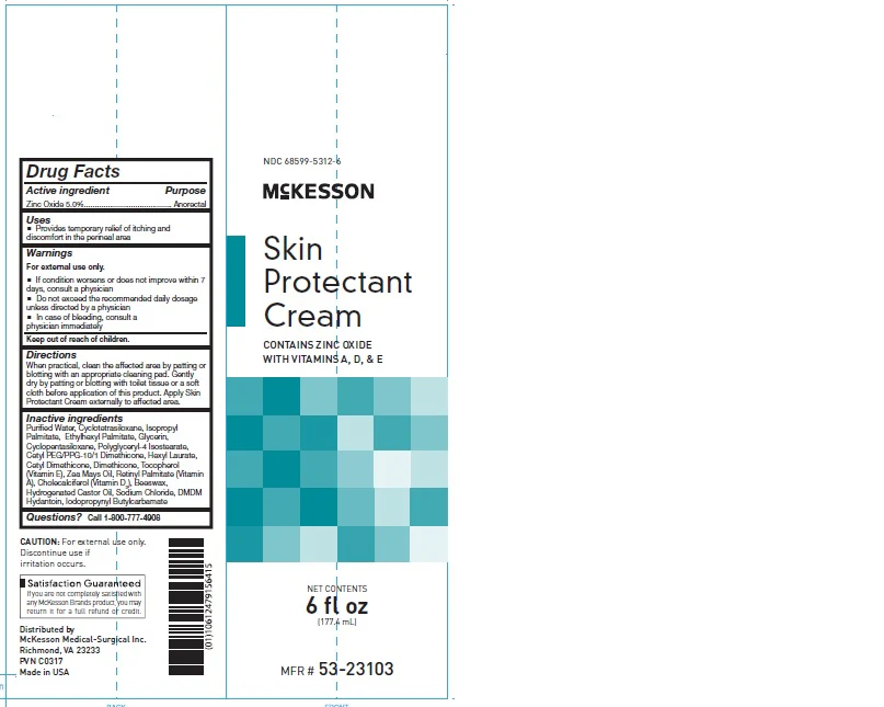 Skin Protectant McKesson 53-23103 6 oz. Tube Scented Cream. 1 each