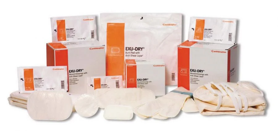 Smith & Nephew Exu-Dry 5999004120 Multi Layer Non-Adherent Dressing Box of 10 - Image 2