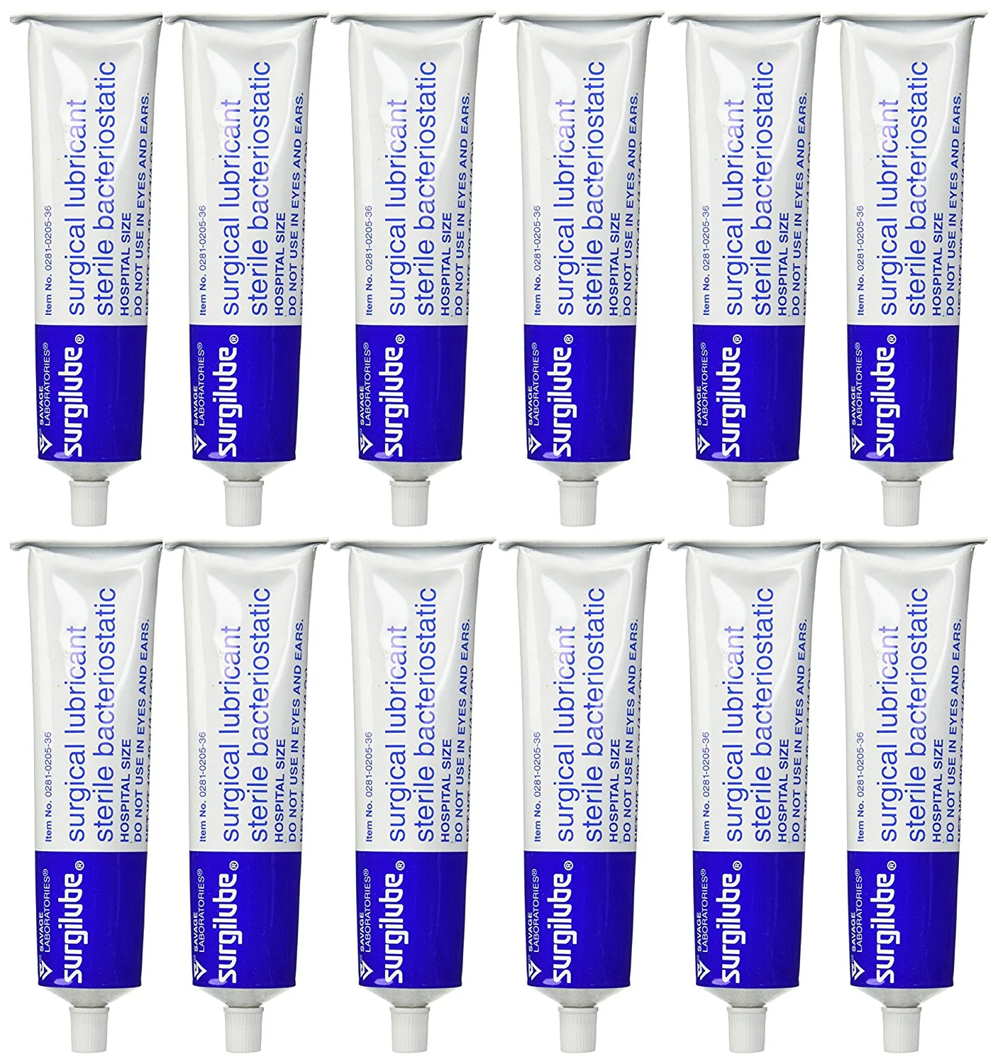 Surgilube Lubricating Jelly 4.25 Ounce, Box of 12