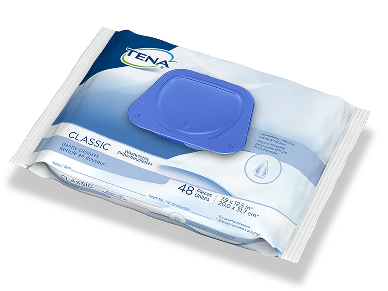 TENA Classic Washcloth